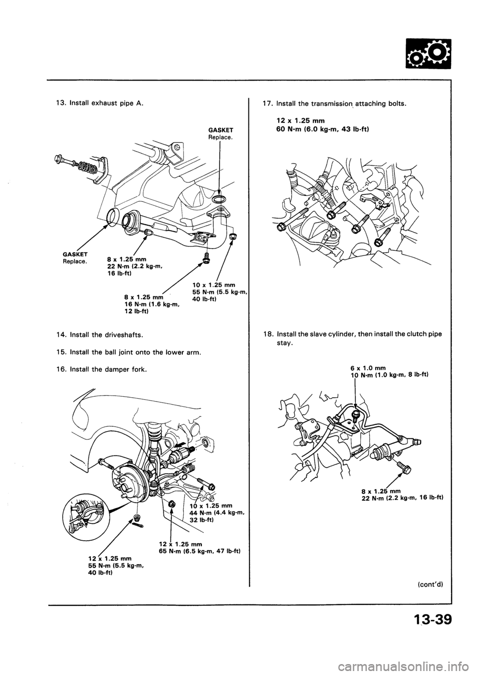 HONDA CIVIC 1992 5.G Workshop Manual 