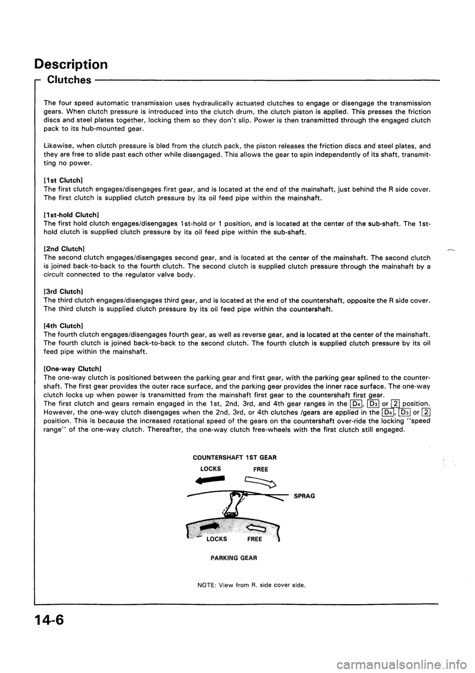 HONDA CIVIC 1992 5.G Workshop Manual HONDA CIVIC 1992 5.G Workshop Manual