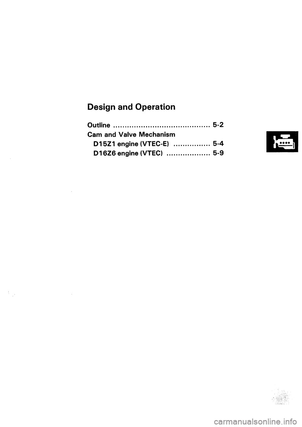 HONDA CIVIC 1993 5.G Service Manual 