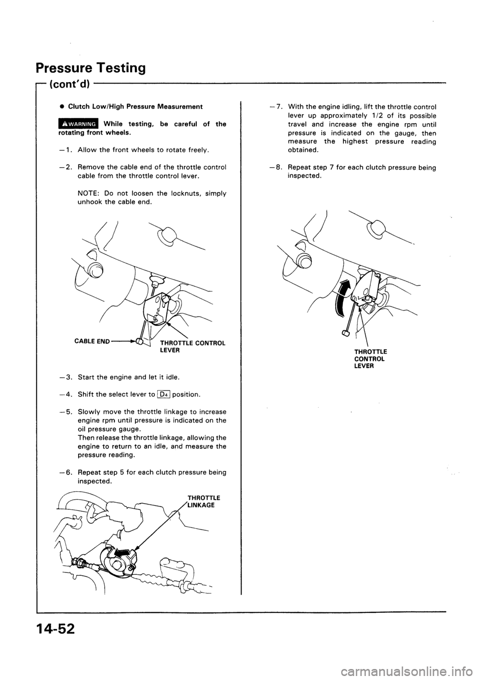 HONDA CIVIC 1992 5.G Workshop Manual HONDA CIVIC 1992 5.G Workshop Manual