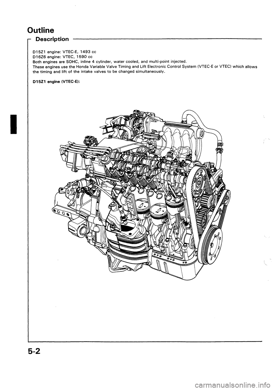 HONDA CIVIC 1993 5.G Service Manual 