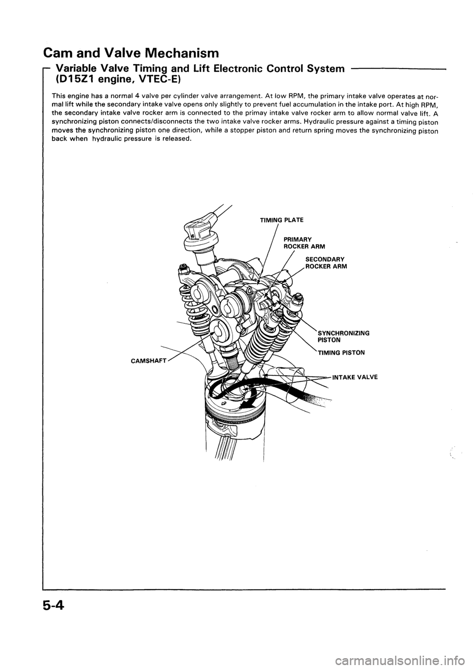 HONDA CIVIC 1993 5.G Service Manual 