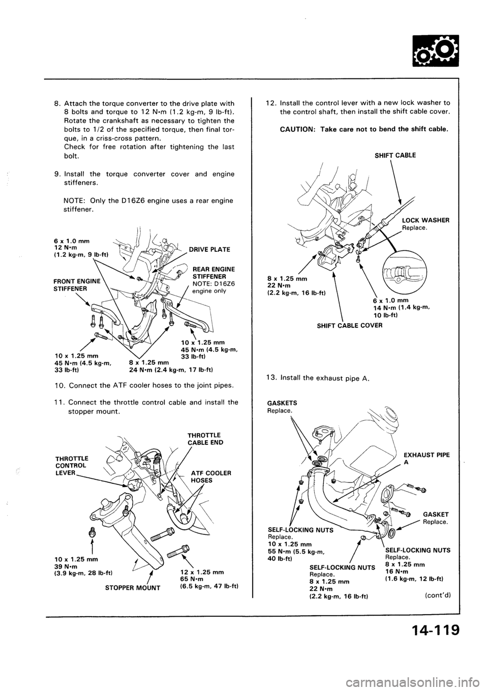 HONDA CIVIC 1992 5.G Workshop Manual HONDA CIVIC 1992 5.G Workshop Manual