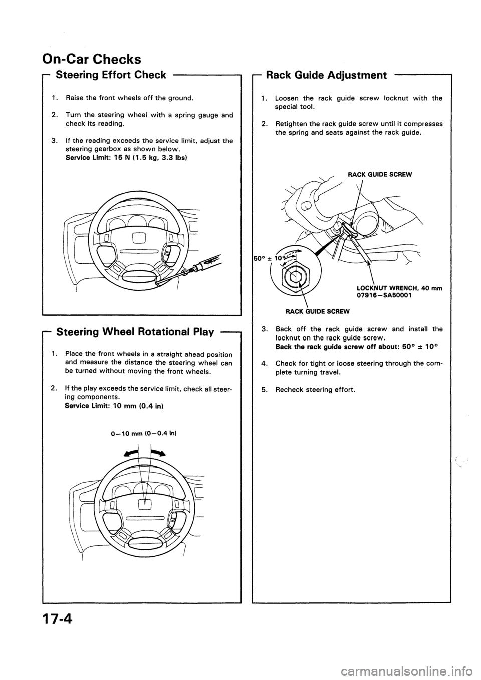 HONDA CIVIC 1992 5.G Workshop Manual HONDA CIVIC 1992 5.G Workshop Manual