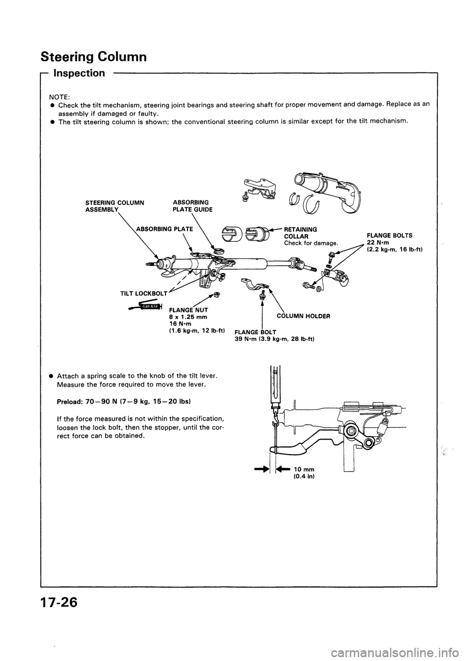 HONDA CIVIC 1992 5.G Workshop Manual 