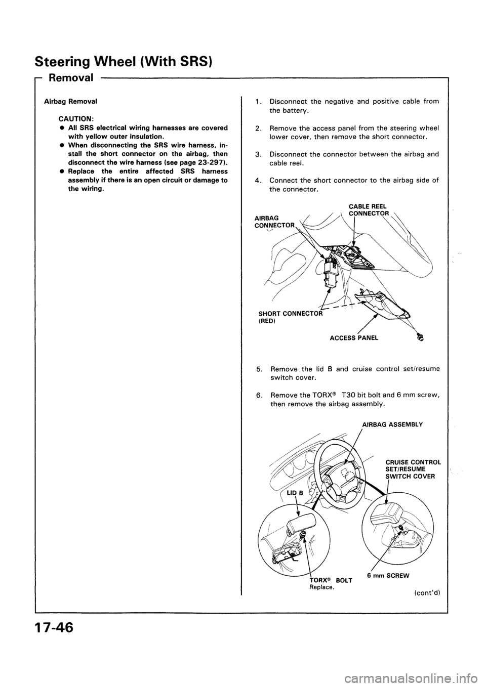 HONDA CIVIC 1992 5.G Workshop Manual HONDA CIVIC 1992 5.G Workshop Manual
