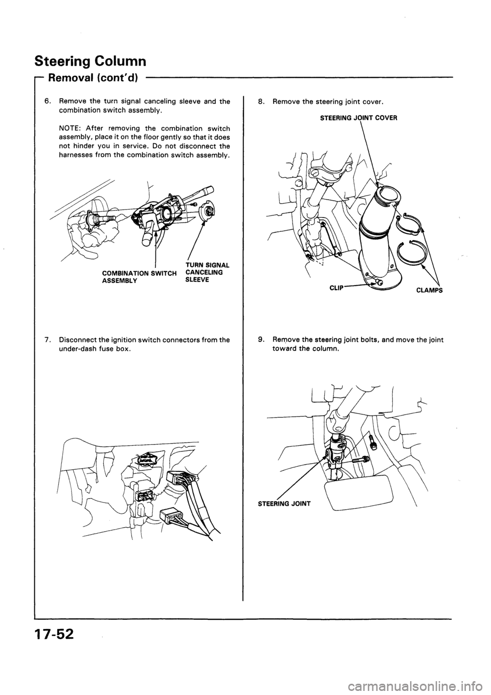 HONDA CIVIC 1992 5.G Workshop Manual HONDA CIVIC 1992 5.G Workshop Manual