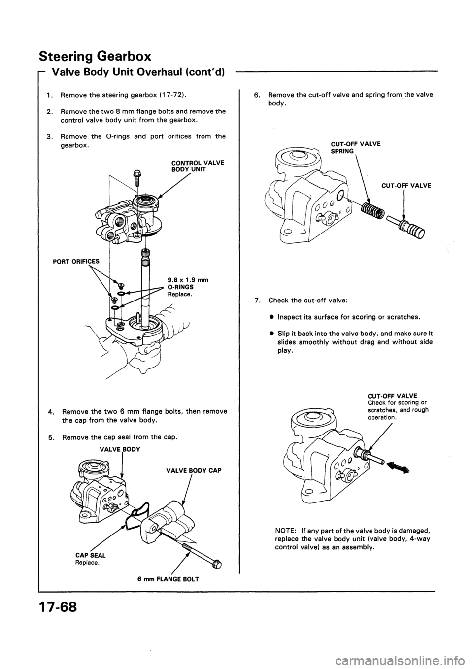 HONDA CIVIC 1992 5.G Workshop Manual HONDA CIVIC 1992 5.G Workshop Manual
