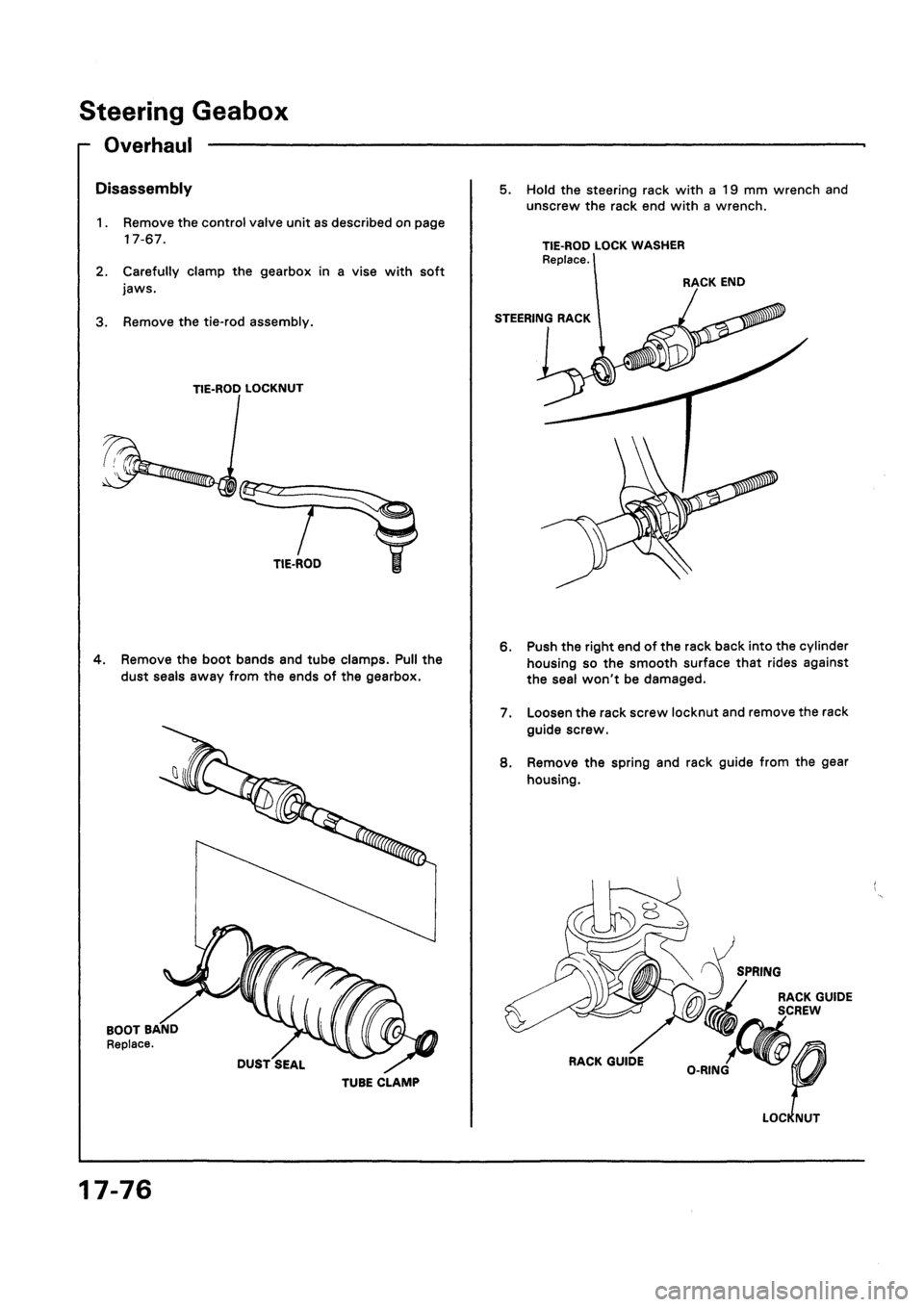 HONDA CIVIC 1992 5.G Workshop Manual HONDA CIVIC 1992 5.G Workshop Manual