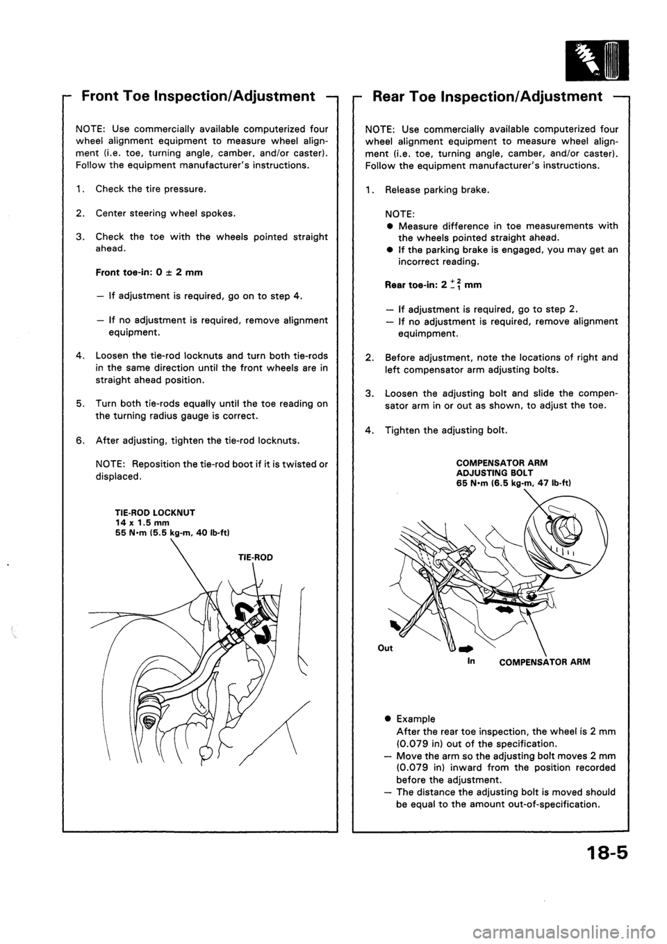 HONDA CIVIC 1992 5.G Workshop Manual HONDA CIVIC 1992 5.G Workshop Manual