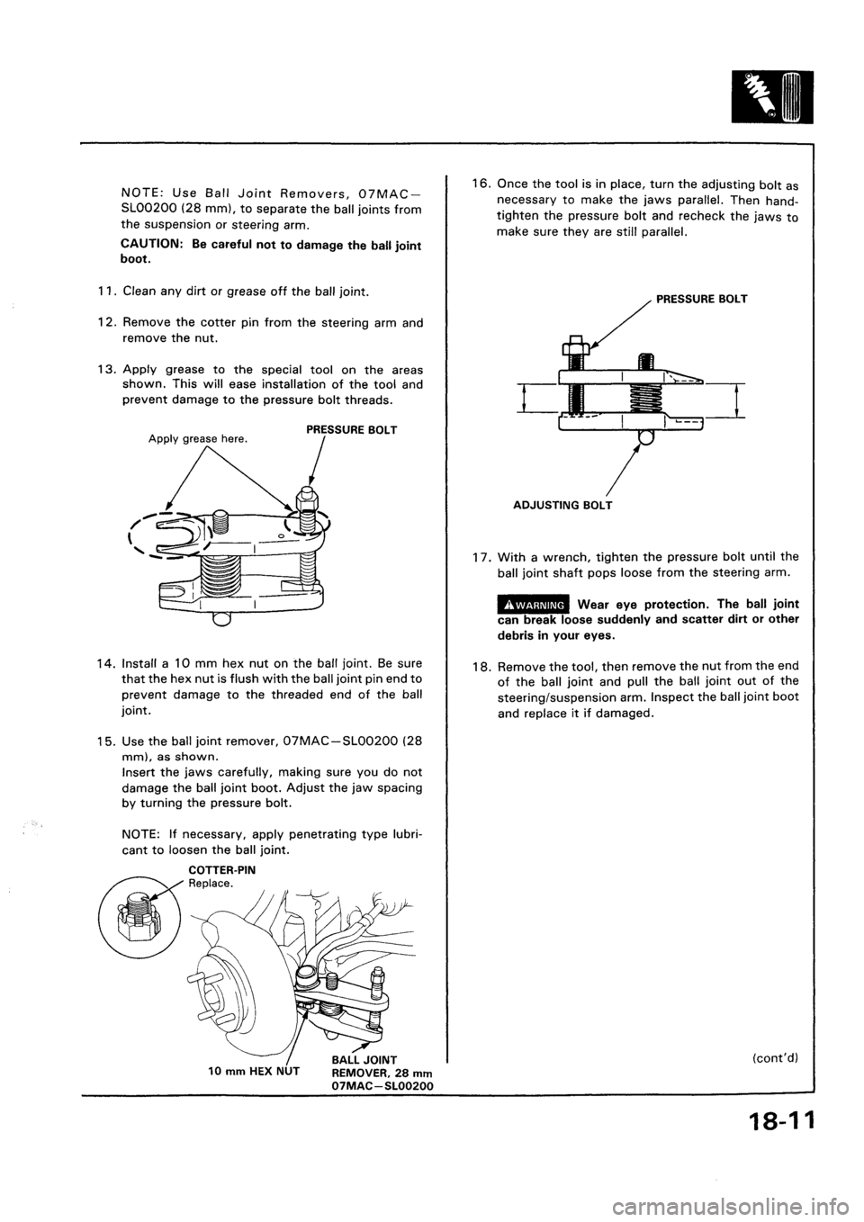 HONDA CIVIC 1992 5.G Workshop Manual HONDA CIVIC 1992 5.G Workshop Manual