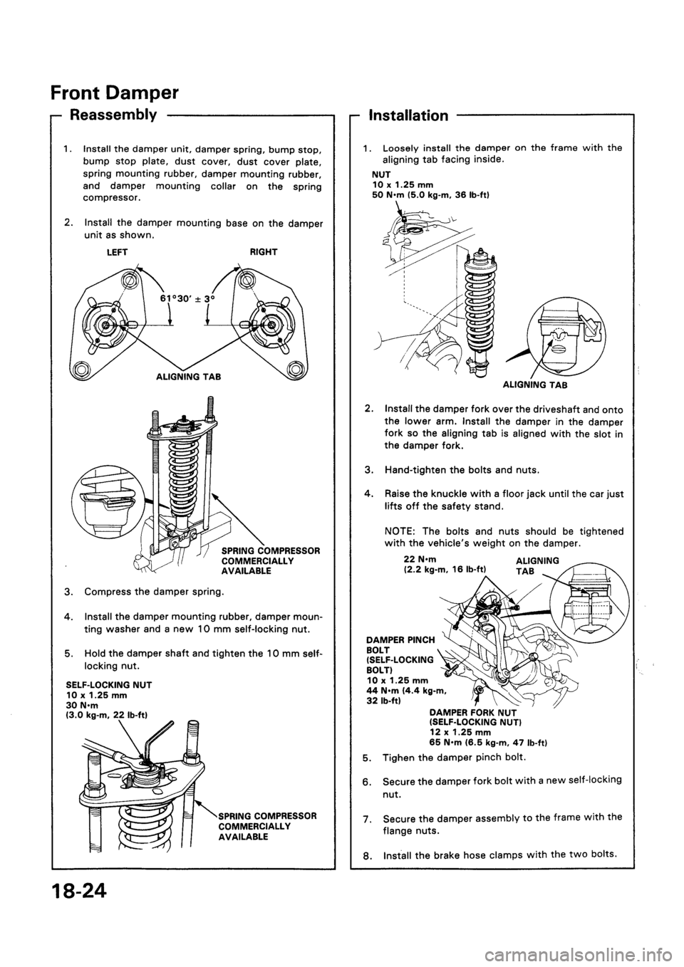 HONDA CIVIC 1992 5.G Workshop Manual HONDA CIVIC 1992 5.G Workshop Manual