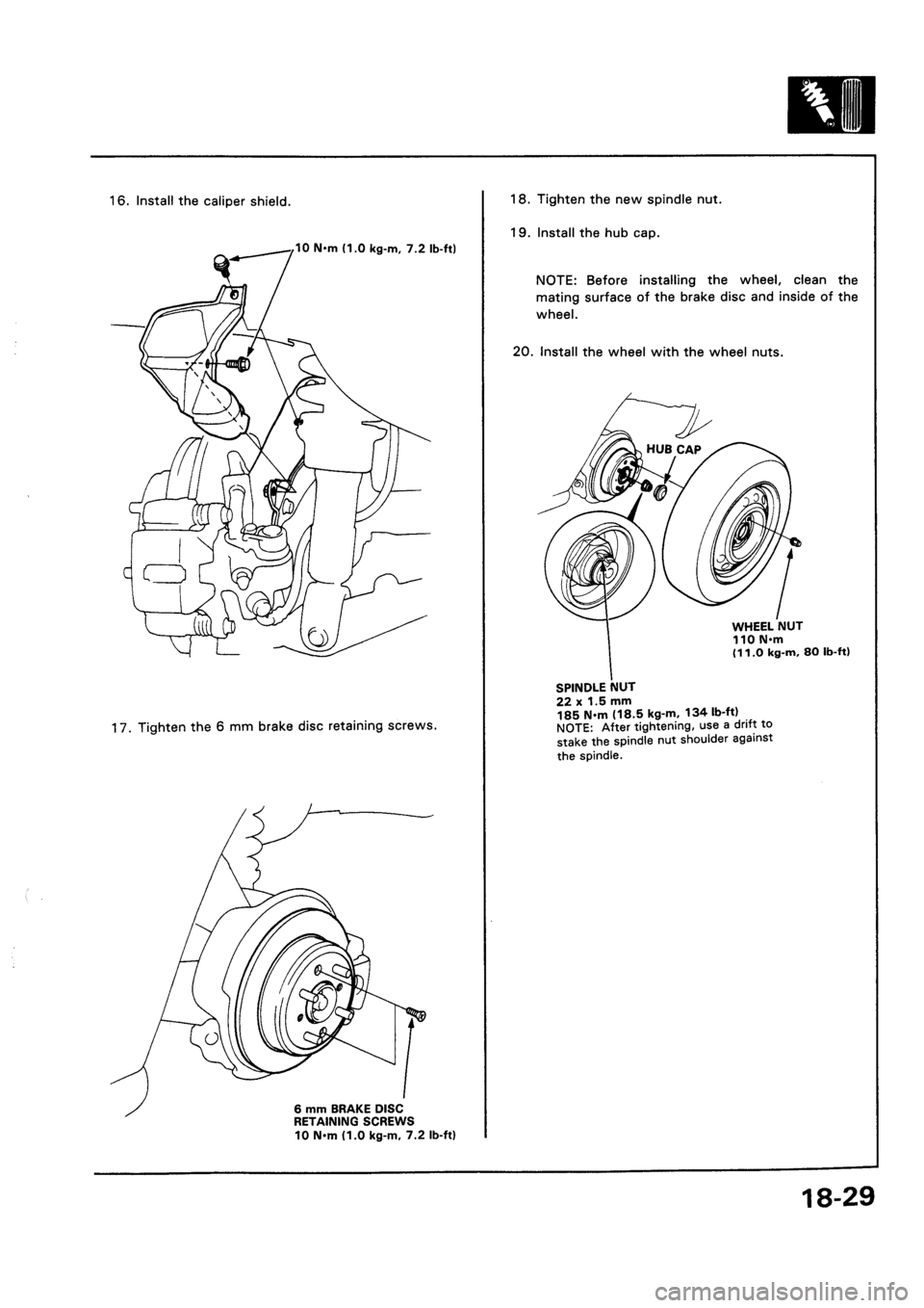 HONDA CIVIC 1992 5.G Workshop Manual HONDA CIVIC 1992 5.G Workshop Manual