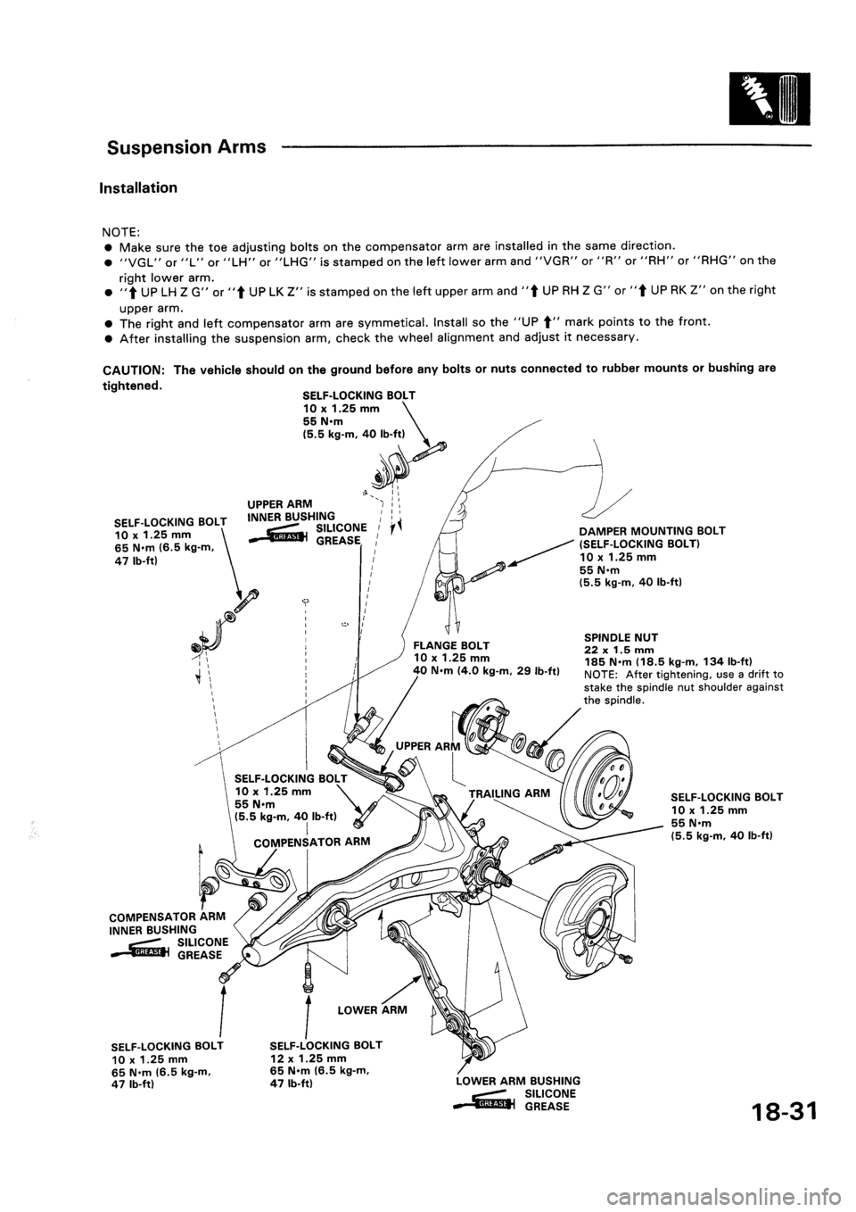 HONDA CIVIC 1992 5.G Workshop Manual HONDA CIVIC 1992 5.G Workshop Manual