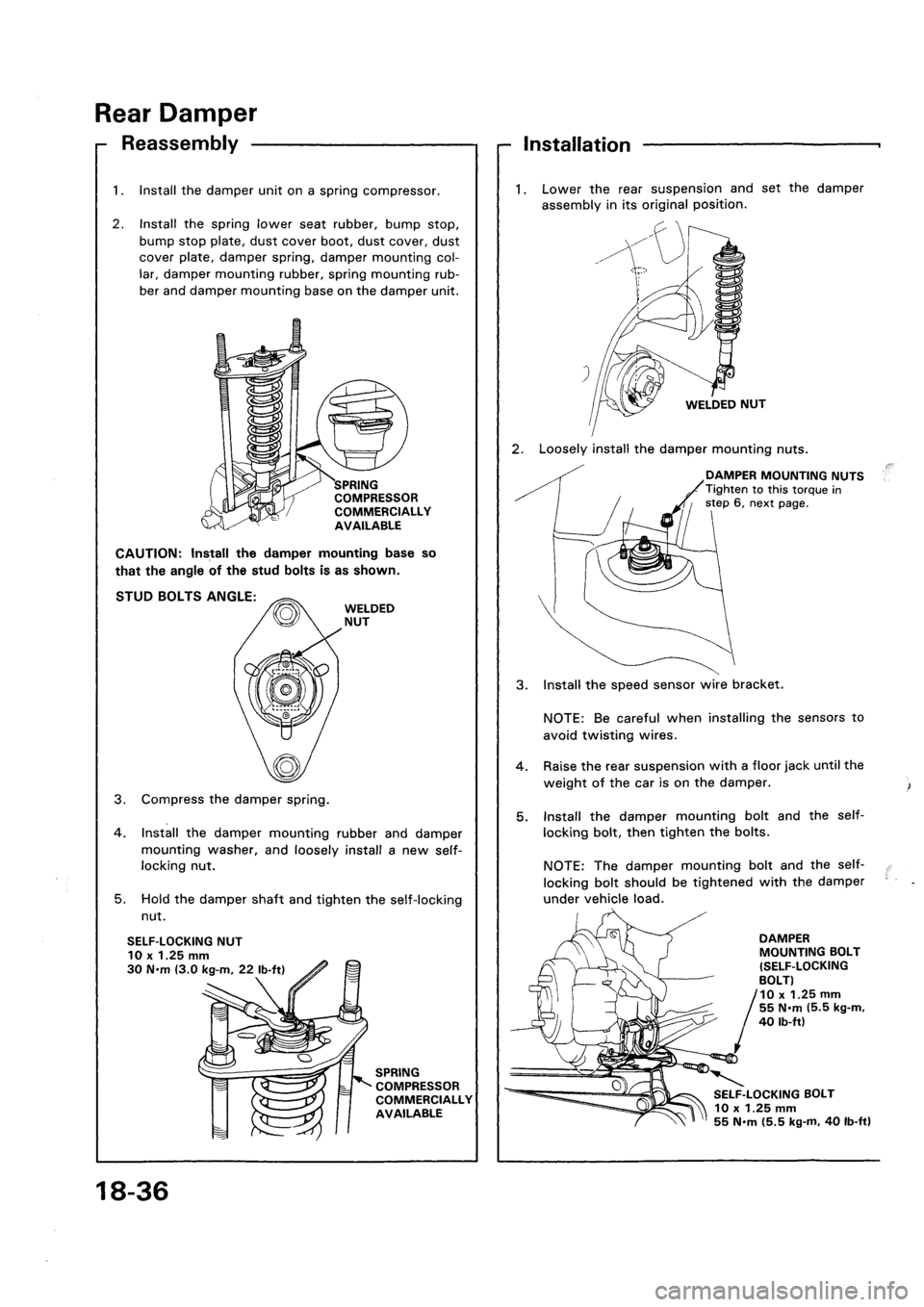 HONDA CIVIC 1992 5.G Workshop Manual HONDA CIVIC 1992 5.G Workshop Manual
