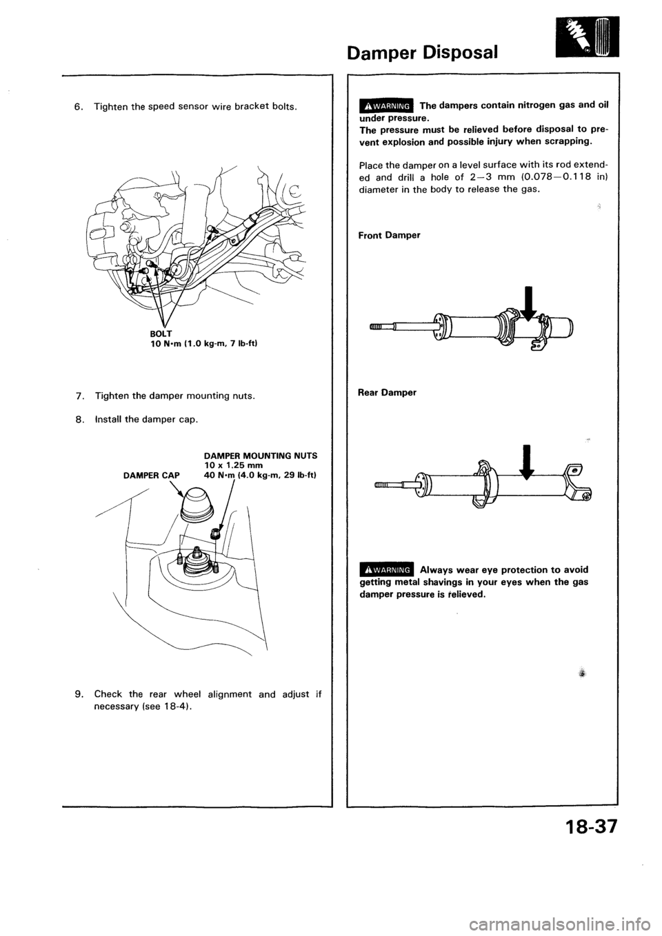 HONDA CIVIC 1995 5.G Workshop Manual HONDA CIVIC 1995 5.G Workshop Manual