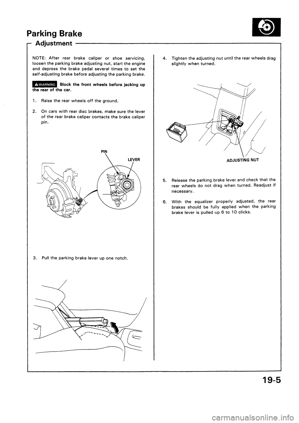 HONDA CIVIC 1995 5.G Workshop Manual HONDA CIVIC 1995 5.G Workshop Manual