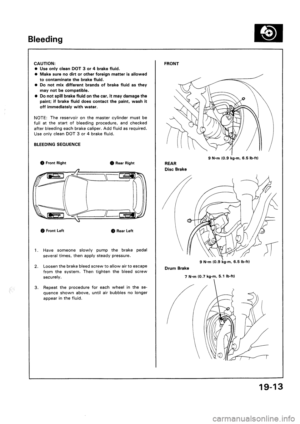 HONDA CIVIC 1992 5.G Workshop Manual HONDA CIVIC 1992 5.G Workshop Manual