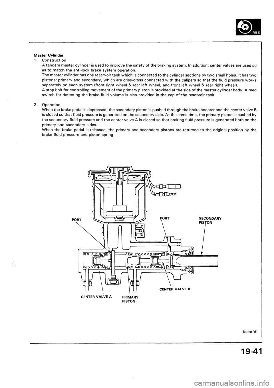 HONDA CIVIC 1992 5.G Workshop Manual HONDA CIVIC 1992 5.G Workshop Manual