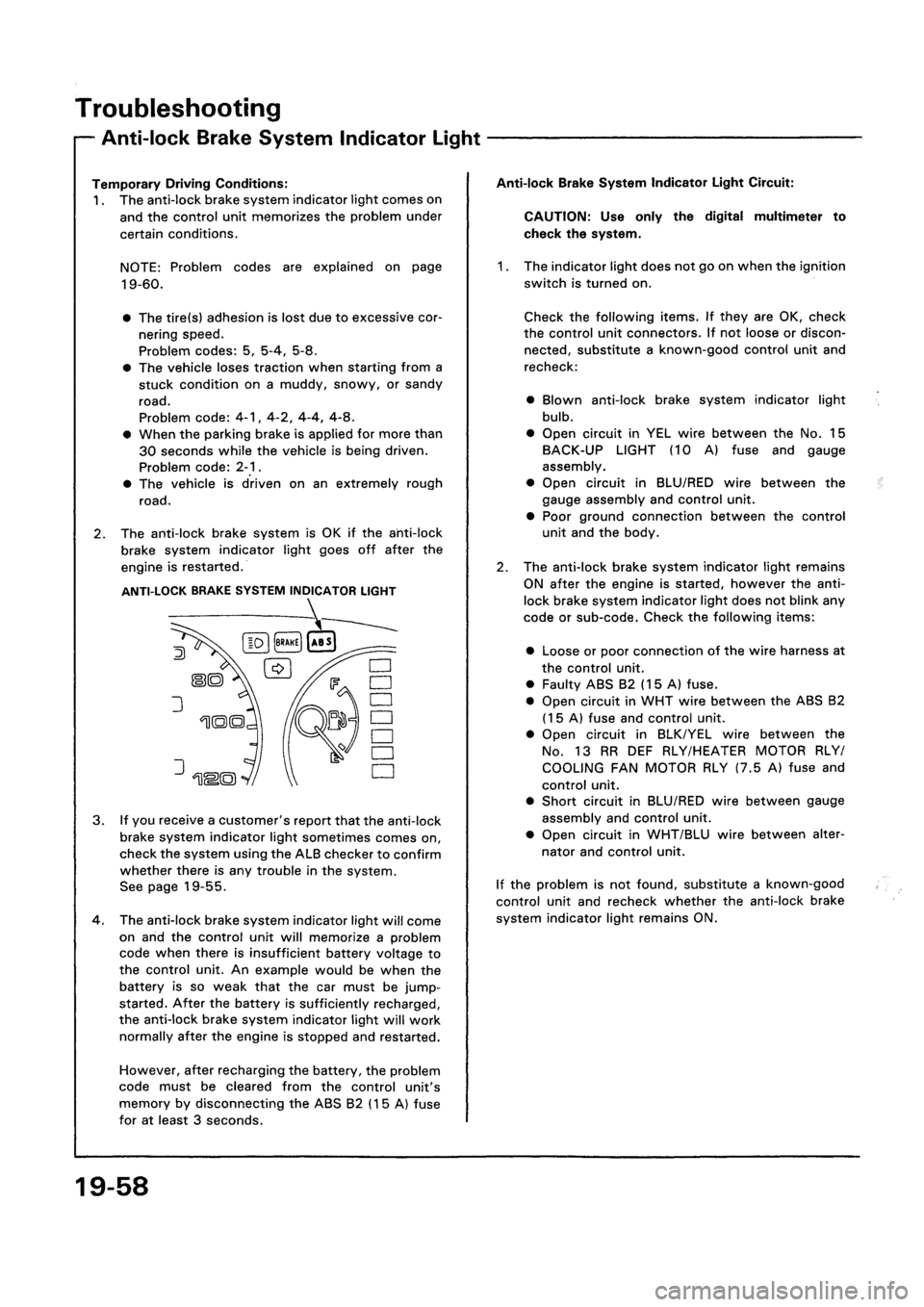 HONDA CIVIC 1992 5.G Workshop Manual 