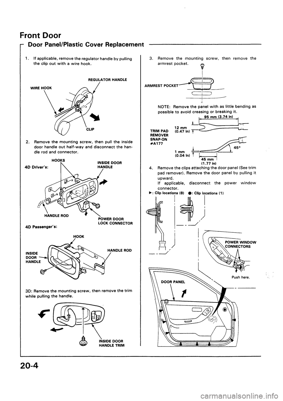 HONDA CIVIC 1992 5.G Workshop Manual HONDA CIVIC 1992 5.G Workshop Manual