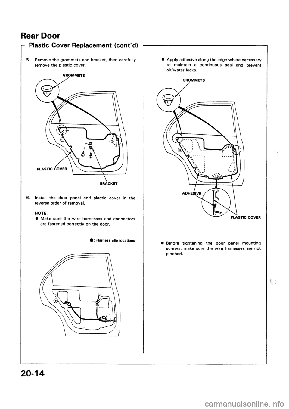 HONDA CIVIC 1992 5.G Workshop Manual HONDA CIVIC 1992 5.G Workshop Manual