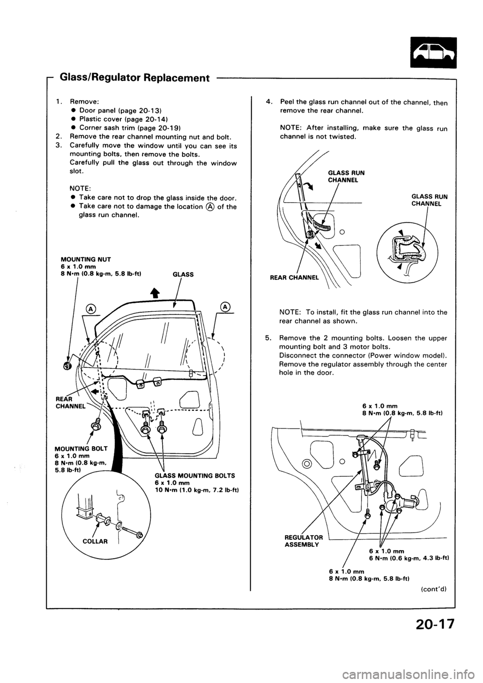 HONDA CIVIC 1992 5.G Workshop Manual HONDA CIVIC 1992 5.G Workshop Manual