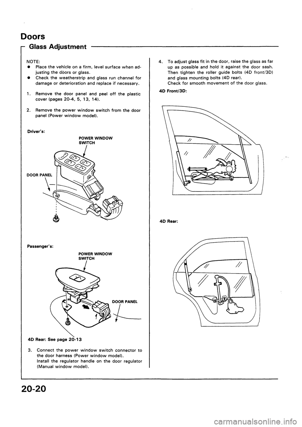 HONDA CIVIC 1992 5.G Workshop Manual HONDA CIVIC 1992 5.G Workshop Manual