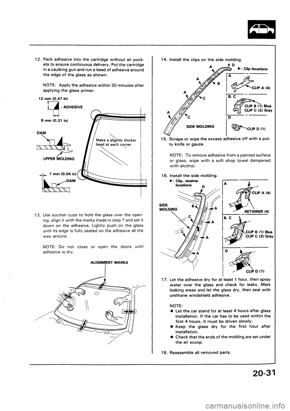 HONDA CIVIC 1995 5.G Workshop Manual HONDA CIVIC 1995 5.G Workshop Manual