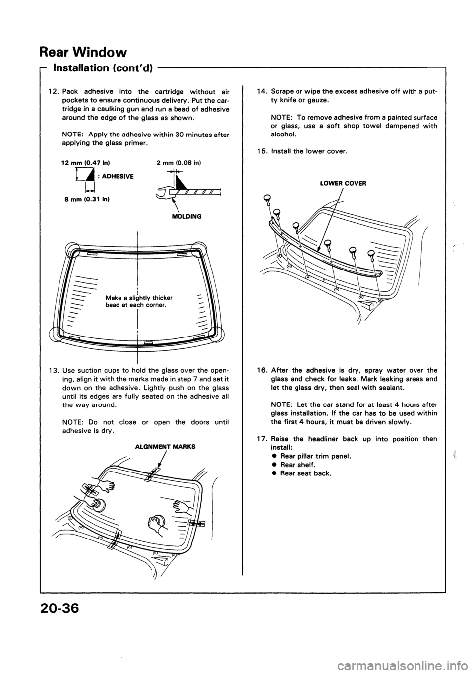 HONDA CIVIC 1995 5.G Workshop Manual HONDA CIVIC 1995 5.G Workshop Manual