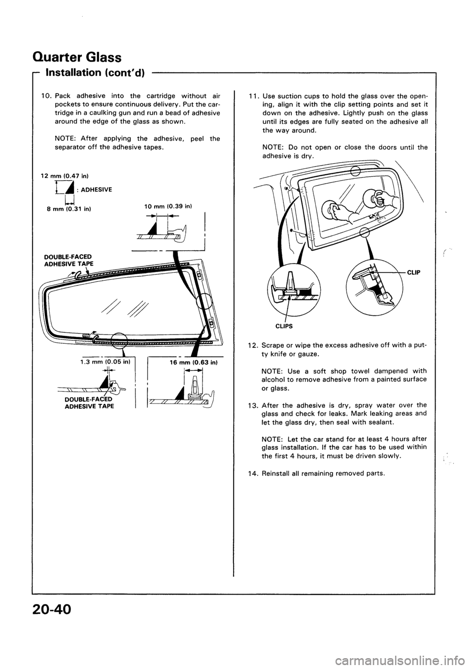HONDA CIVIC 1992 5.G Workshop Manual HONDA CIVIC 1992 5.G Workshop Manual