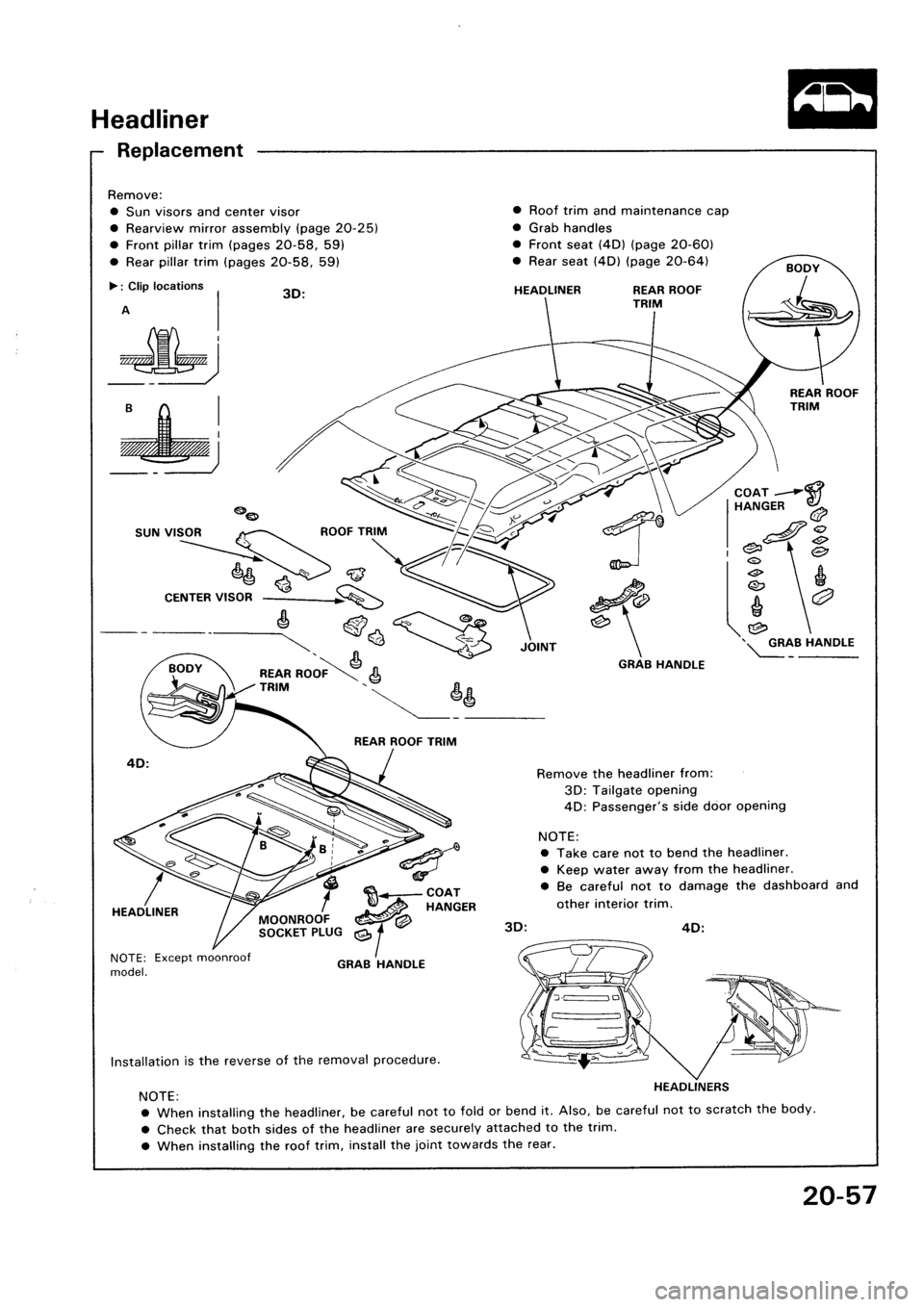 HONDA CIVIC 1992 5.G Workshop Manual HONDA CIVIC 1992 5.G Workshop Manual
