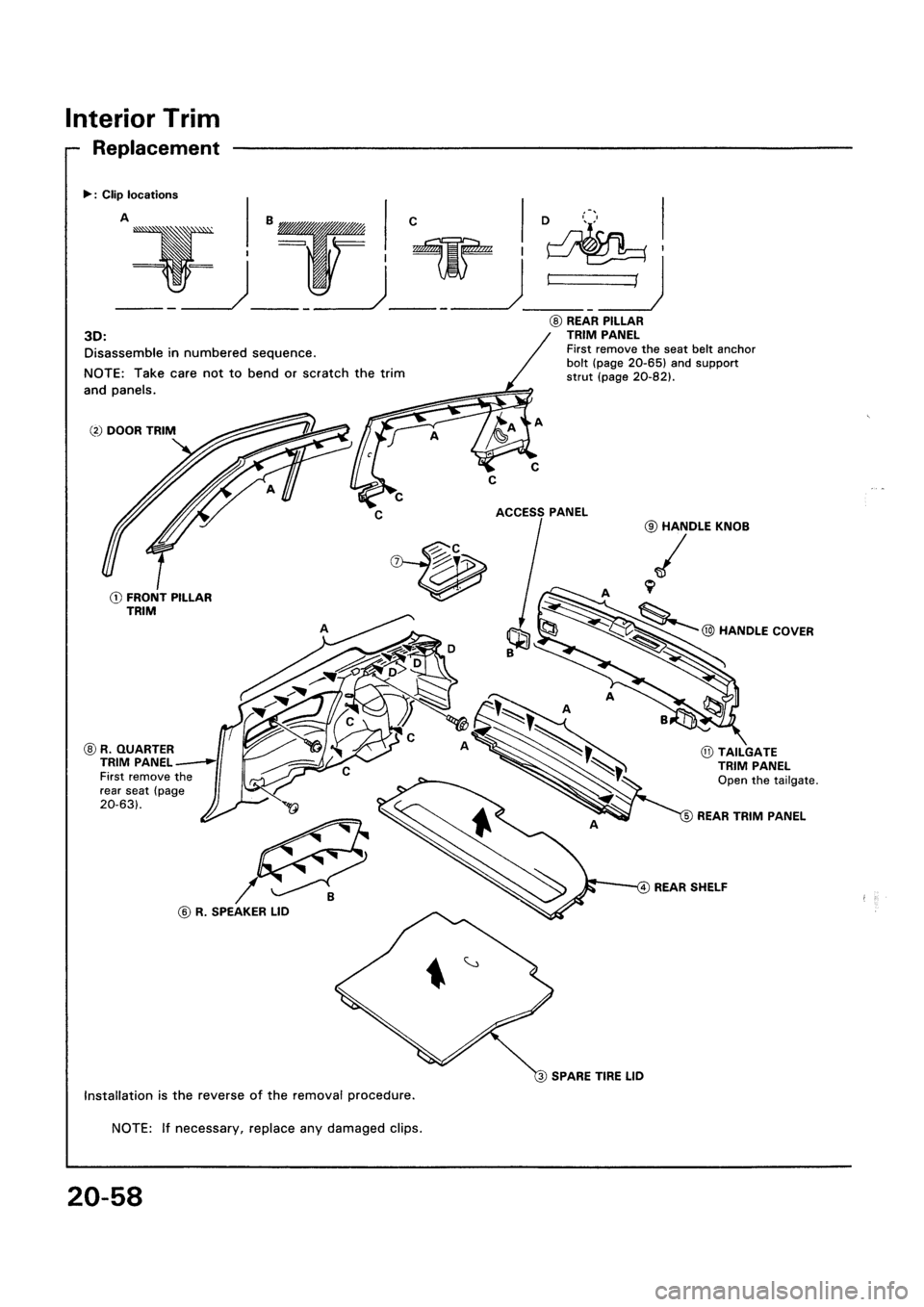 HONDA CIVIC 1992 5.G Workshop Manual HONDA CIVIC 1992 5.G Workshop Manual