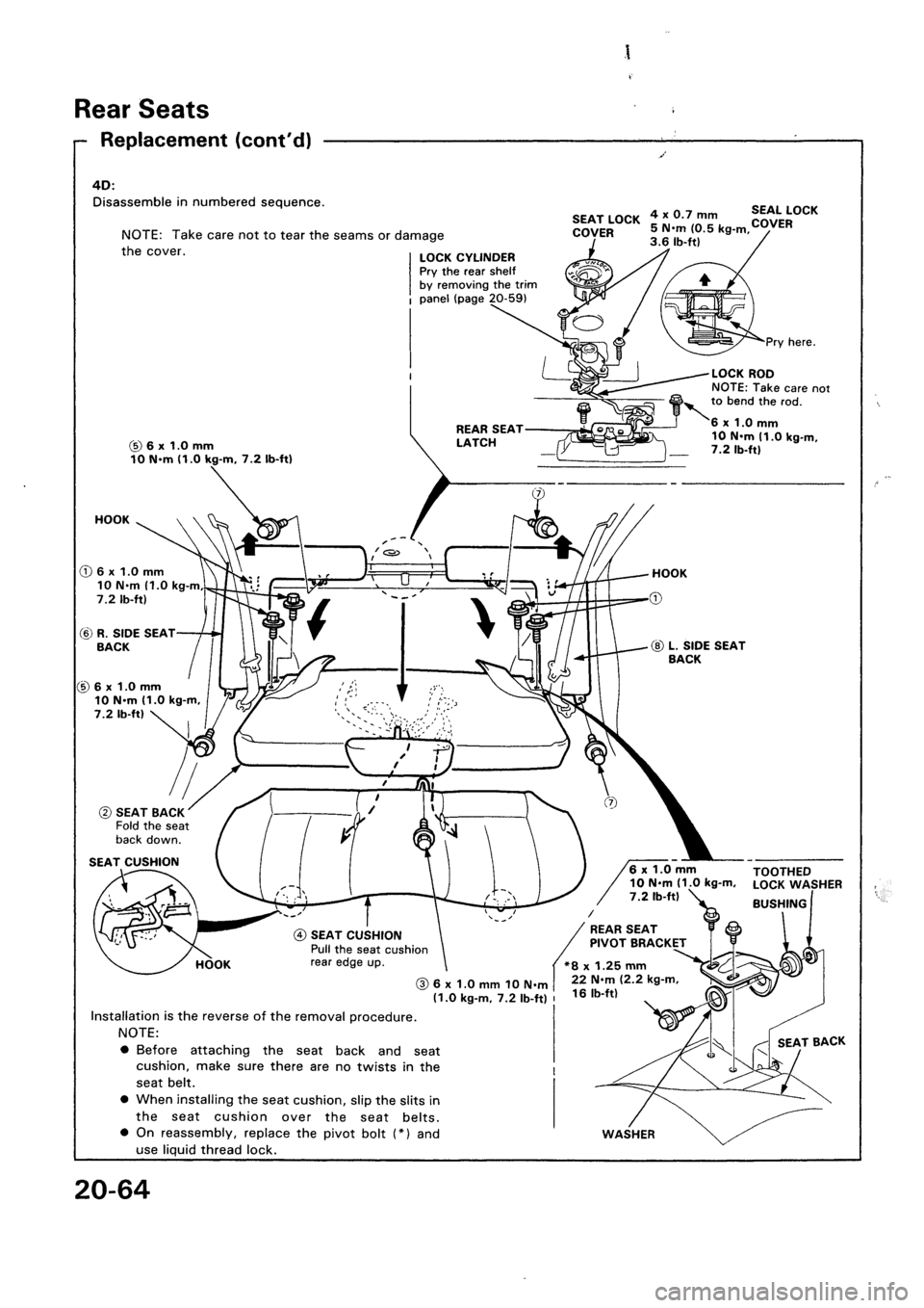 HONDA CIVIC 1992 5.G Workshop Manual HONDA CIVIC 1992 5.G Workshop Manual