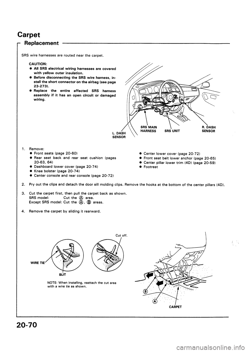 HONDA CIVIC 1994 5.G Workshop Manual HONDA CIVIC 1994 5.G Workshop Manual