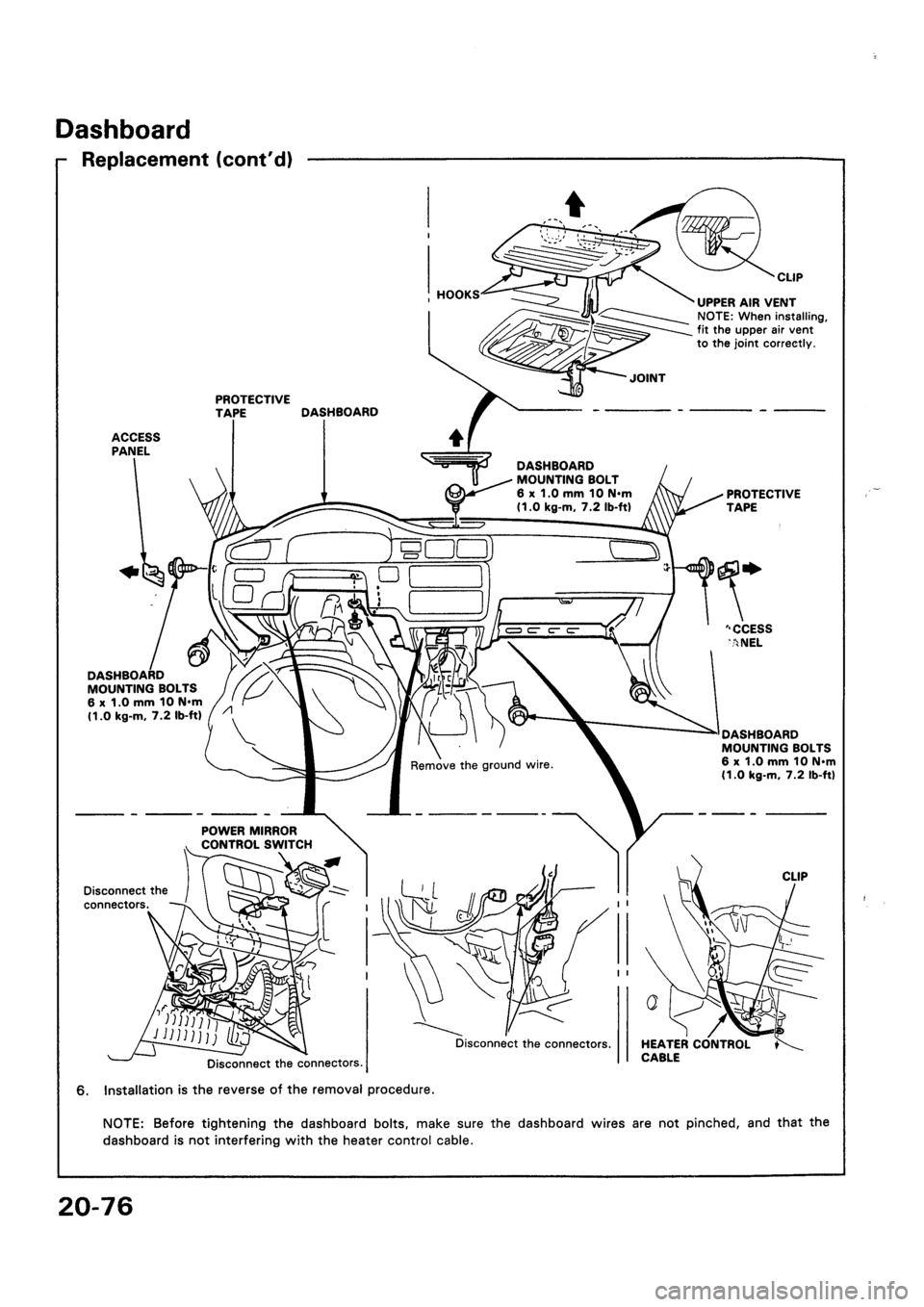 HONDA CIVIC 1994 5.G Workshop Manual HONDA CIVIC 1994 5.G Workshop Manual