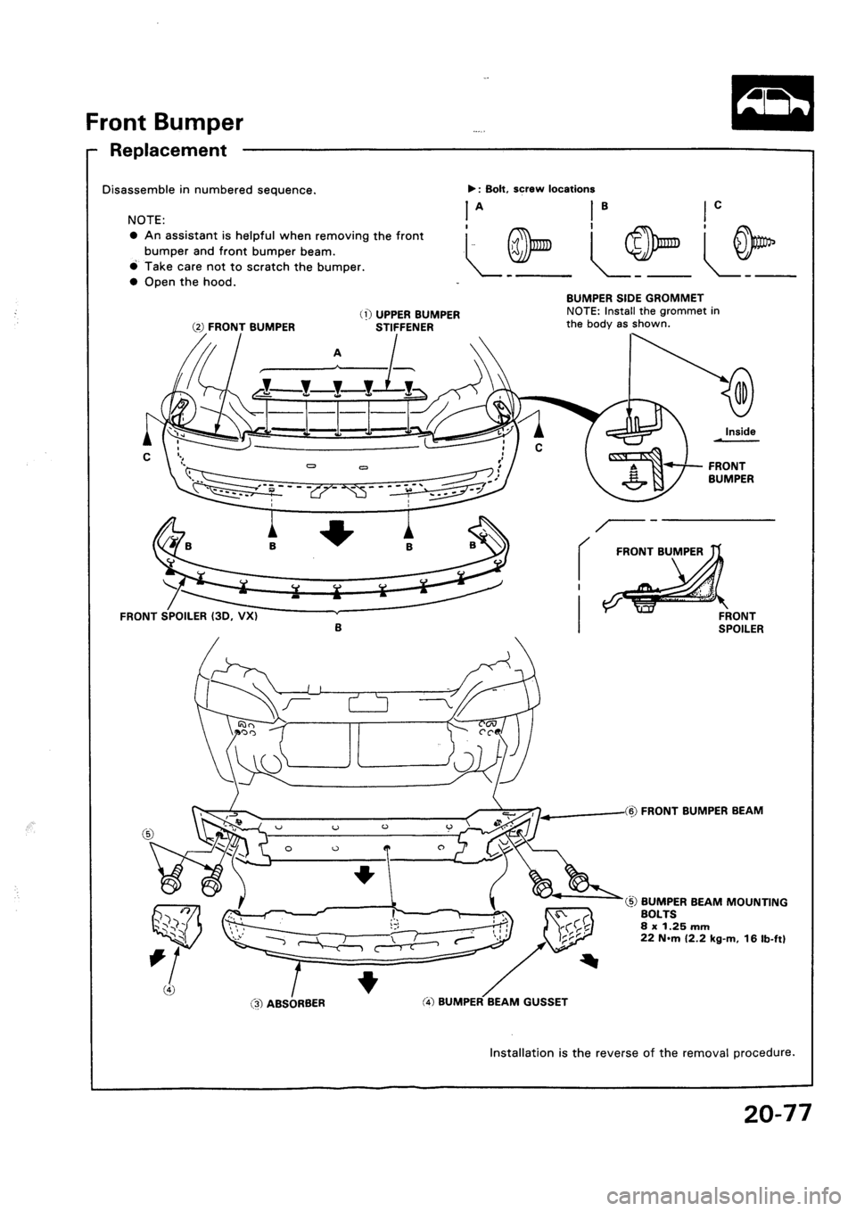 HONDA CIVIC 1994 5.G Workshop Manual HONDA CIVIC 1994 5.G Workshop Manual