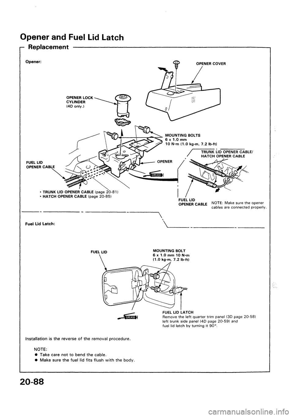 HONDA CIVIC 1992 5.G Workshop Manual HONDA CIVIC 1992 5.G Workshop Manual