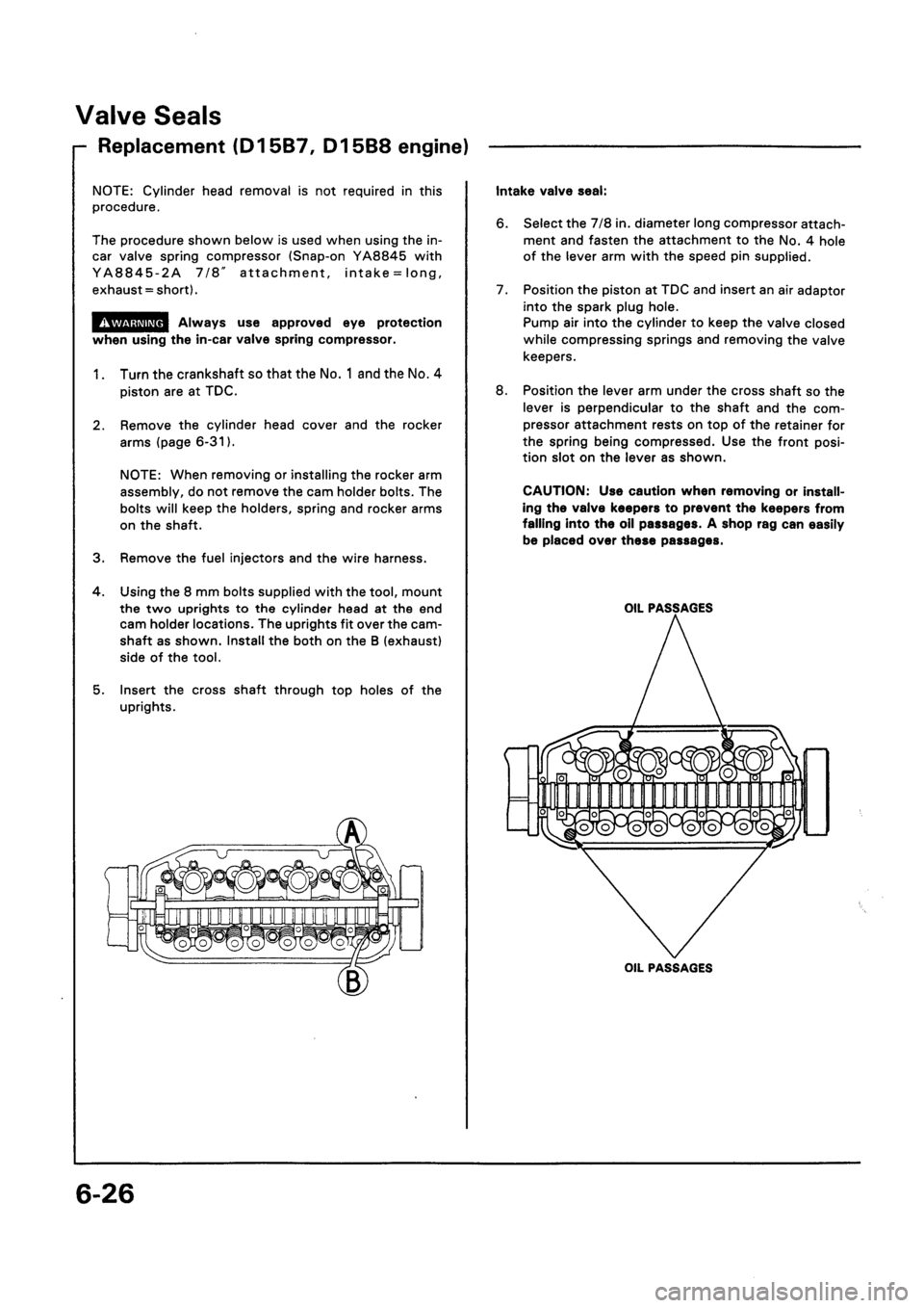 HONDA CIVIC 1994 5.G Owners Manual HONDA CIVIC 1994 5.G Owners Manual