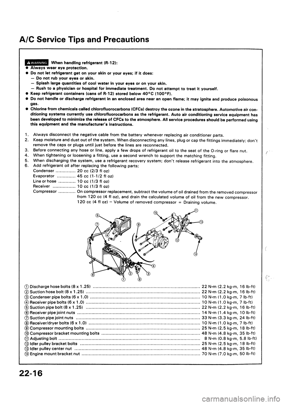 HONDA CIVIC 1992 5.G Workshop Manual 