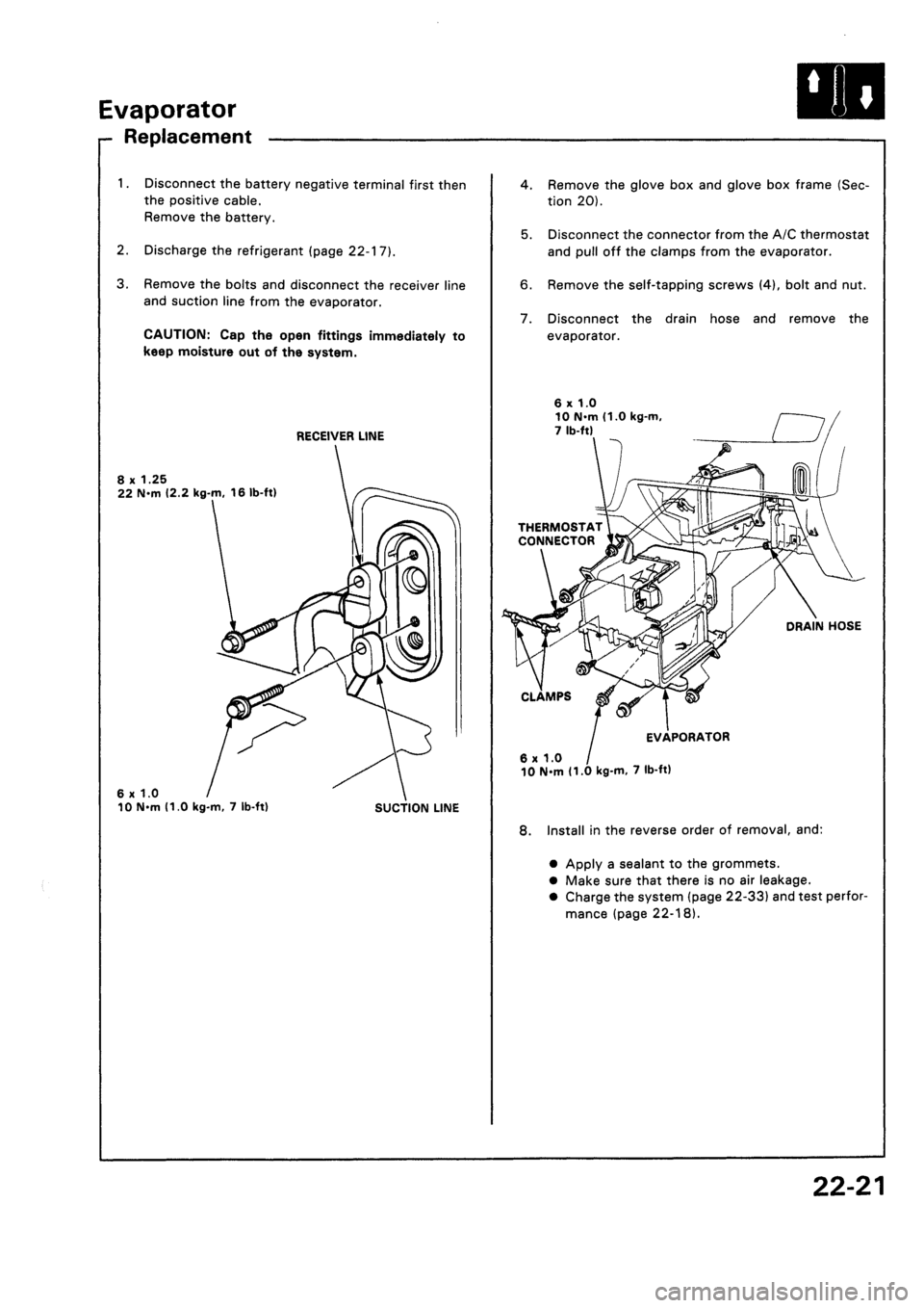 HONDA CIVIC 1992 5.G Workshop Manual 