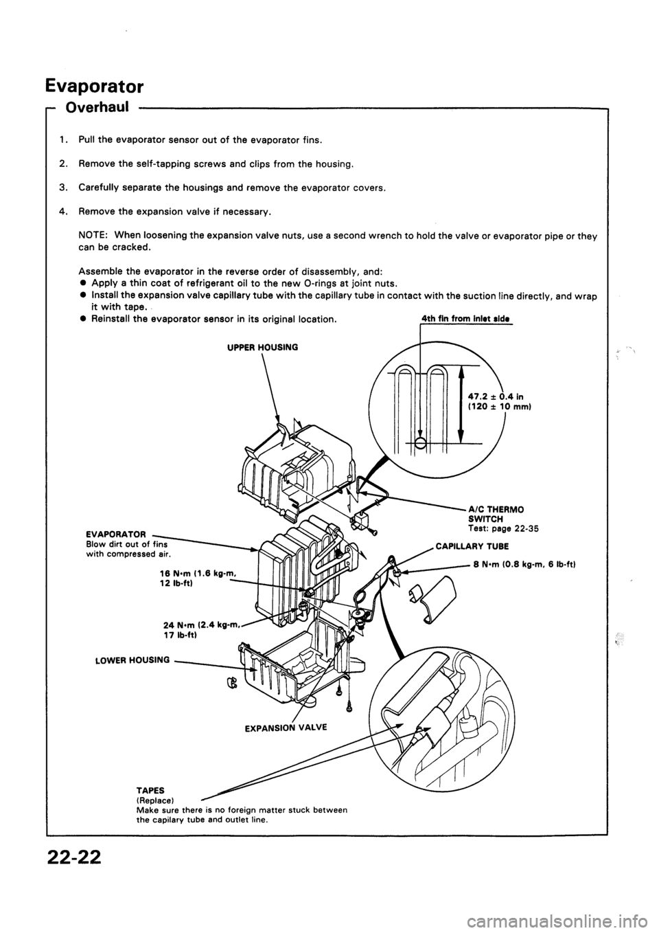 HONDA CIVIC 1992 5.G Workshop Manual 