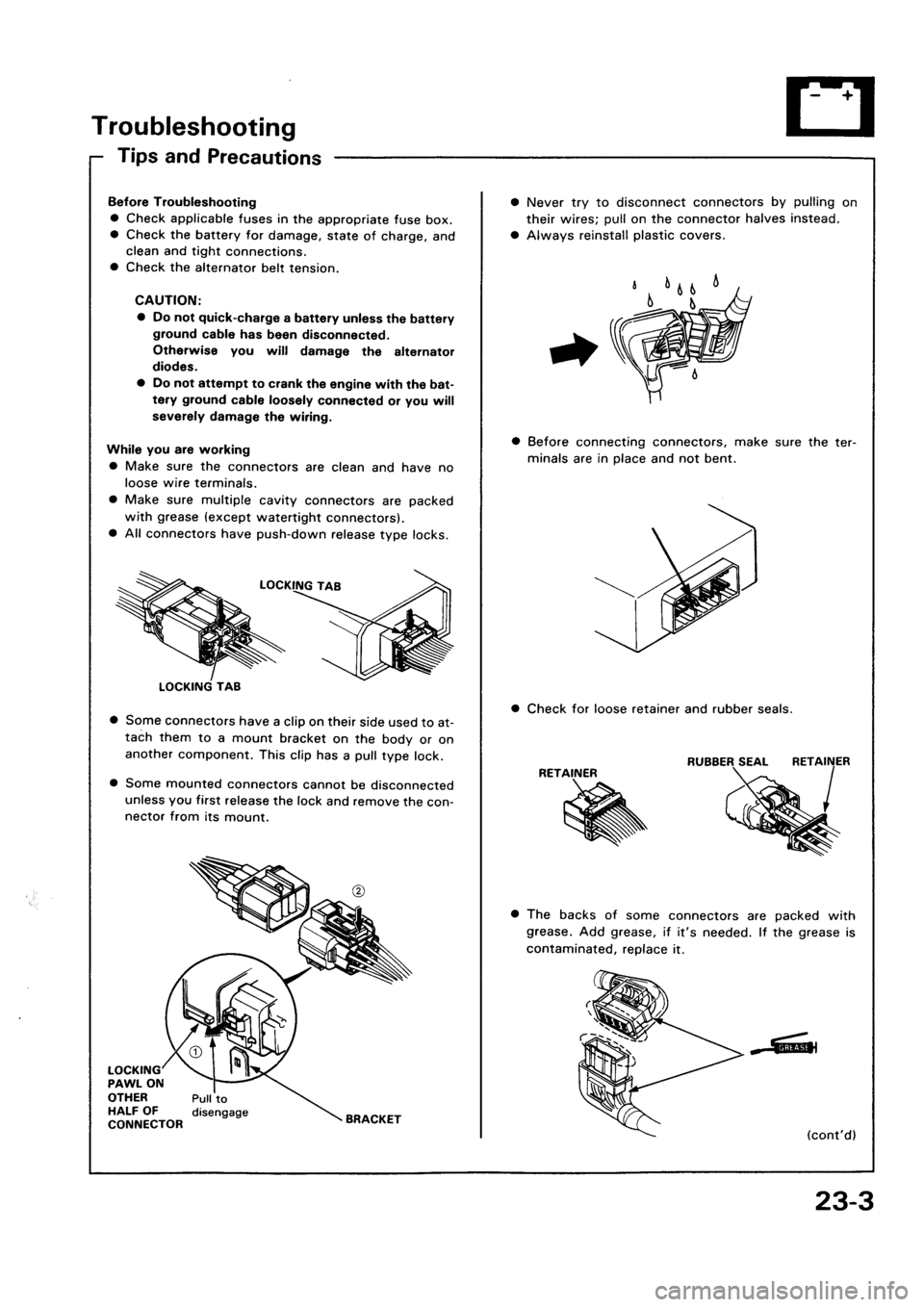 HONDA CIVIC 1992 5.G Workshop Manual 