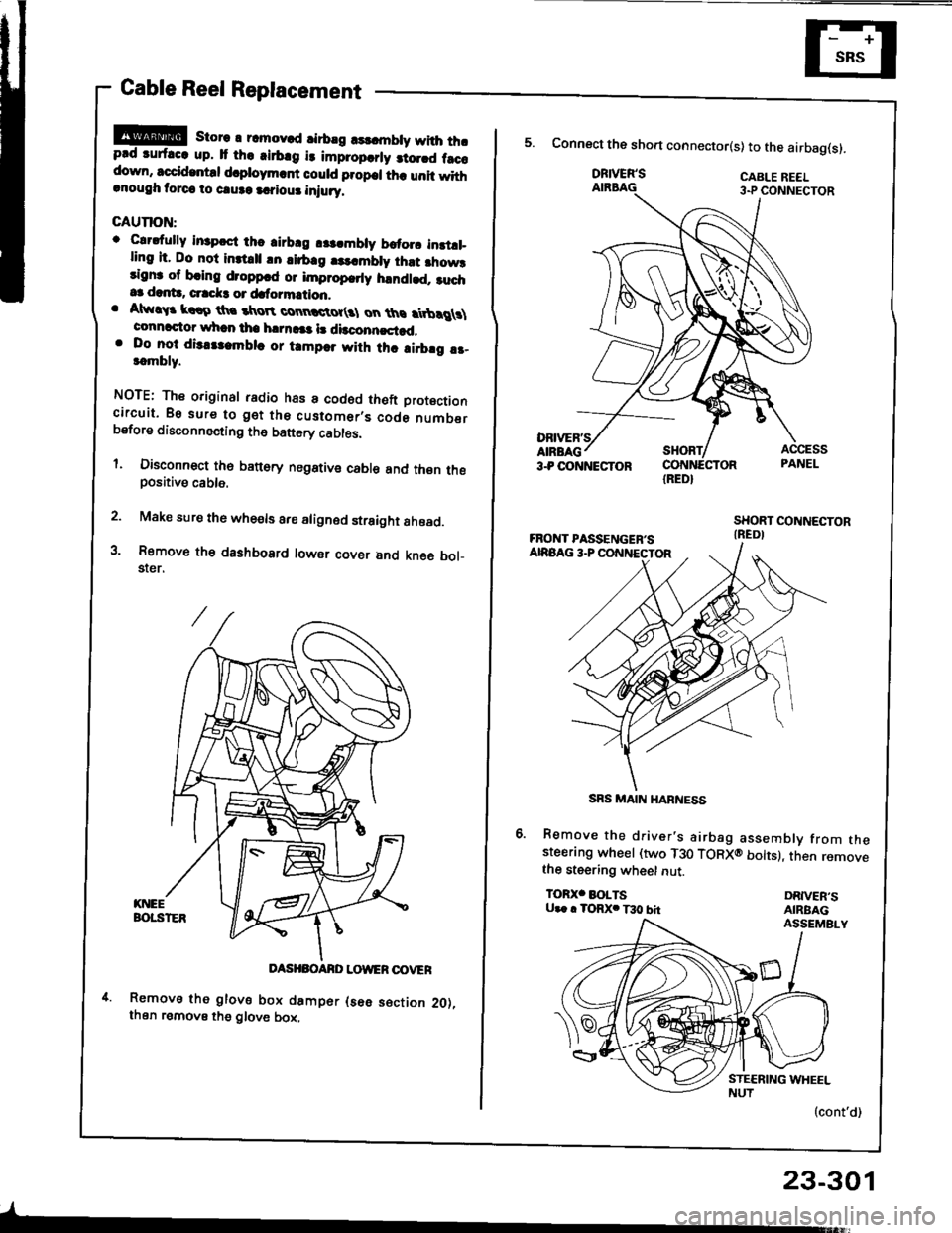 HONDA INTEGRA 1994 4.G Workshop Manual Cable Reel Replacement
!!@ store r rcmov.d rirbrg rsldnbty with thrprd ruf.cc up. It th. .irb.g i3 impropcrly 3to.rd f.ccdown, sccid.ntd d.ploym.rf could propcl th. unit withrnough torca to caure a.?i HONDA INTEGRA 1994 4.G Workshop Manual Cable Reel Replacement
!!@ store r rcmov.d rirbrg rsldnbty with thrprd ruf.cc up. It th. .irb.g i3 impropcrly 3to.rd f.ccdown, sccid.ntd d.ploym.rf could propcl th. unit withrnough torca to caure a.?i