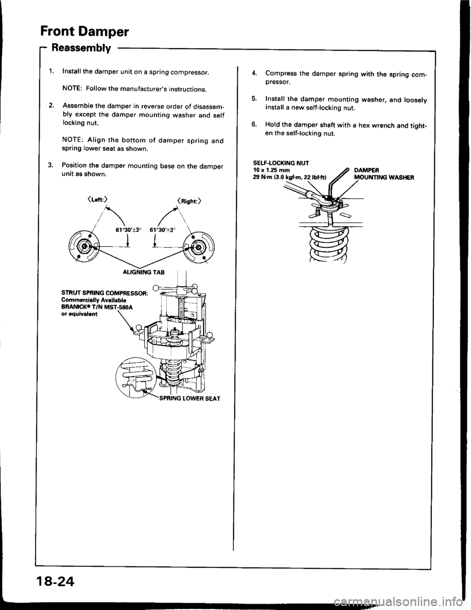 HONDA INTEGRA 1994 4.G Workshop Manual HONDA INTEGRA 1994 4.G Workshop Manual