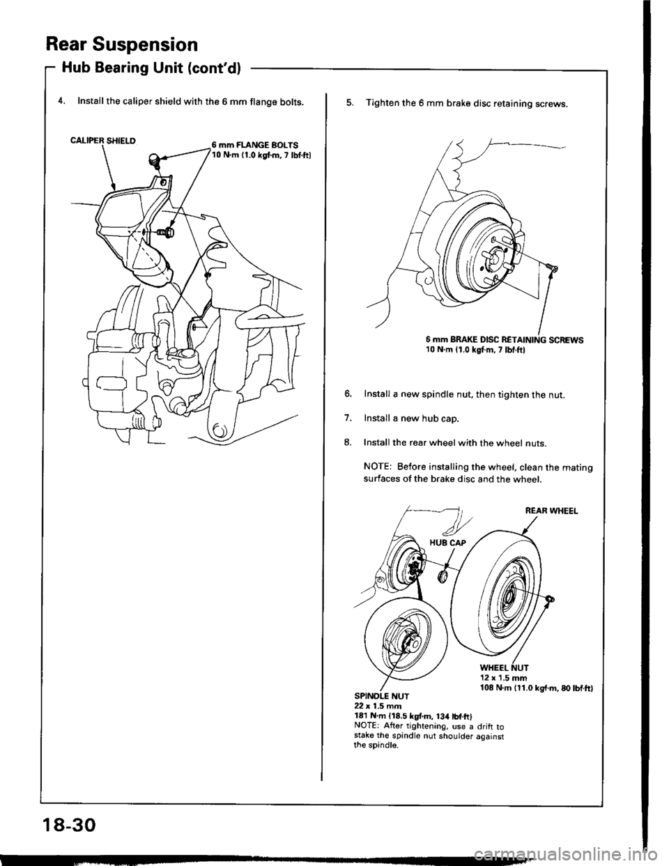 HONDA INTEGRA 1994 4.G Workshop Manual HONDA INTEGRA 1994 4.G Workshop Manual