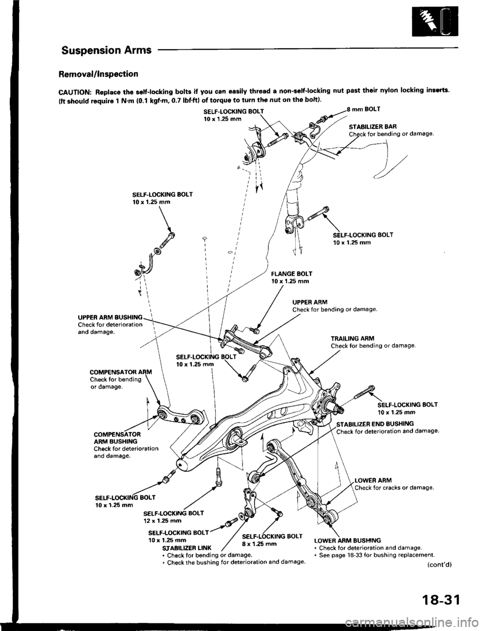 HONDA INTEGRA 1994 4.G Workshop Manual HONDA INTEGRA 1994 4.G Workshop Manual