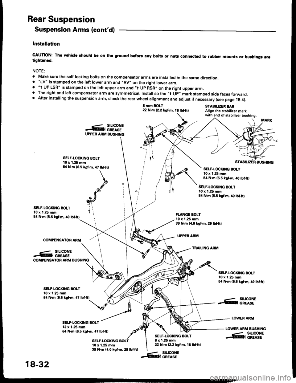 HONDA INTEGRA 1994 4.G Workshop Manual HONDA INTEGRA 1994 4.G Workshop Manual