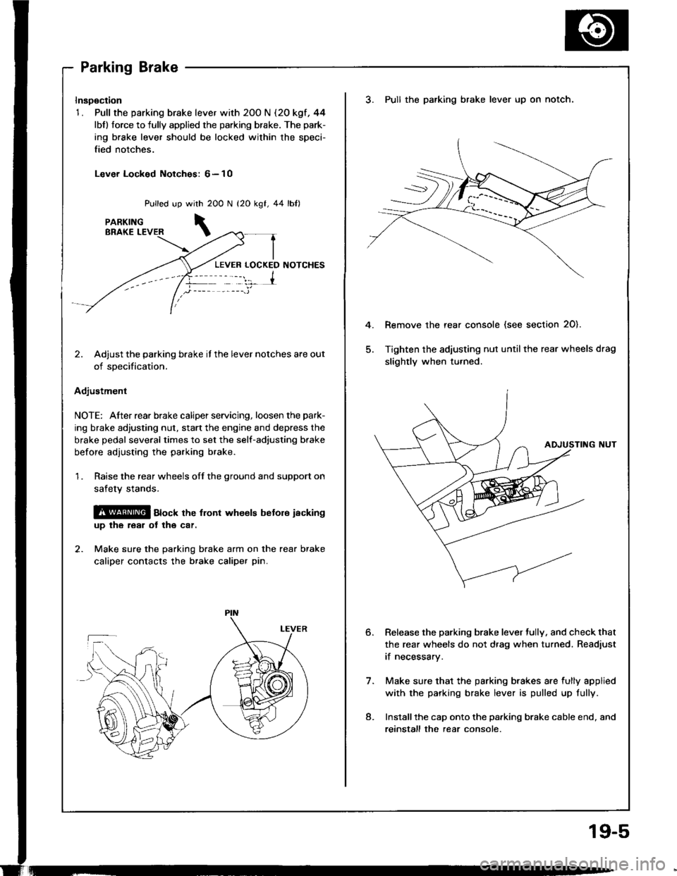 HONDA INTEGRA 1994 4.G Workshop Manual HONDA INTEGRA 1994 4.G Workshop Manual