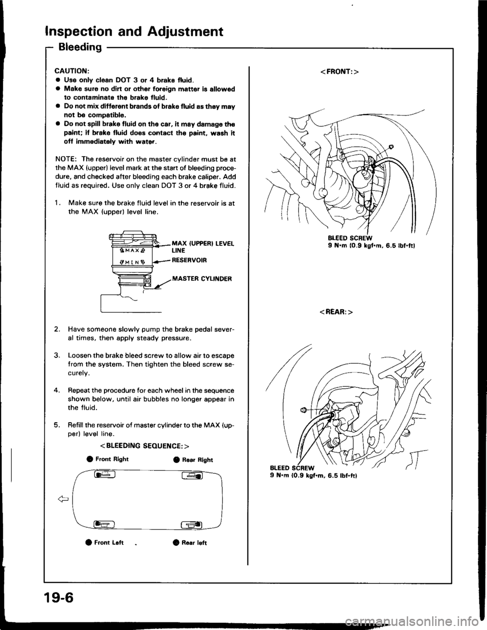 HONDA INTEGRA 1994 4.G Workshop Manual HONDA INTEGRA 1994 4.G Workshop Manual